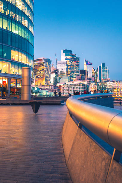 istock Thames riverside walk in London at night 2059114482