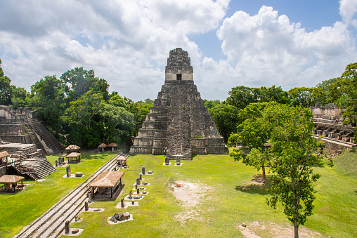 Mayan ruins at Tikal National Park