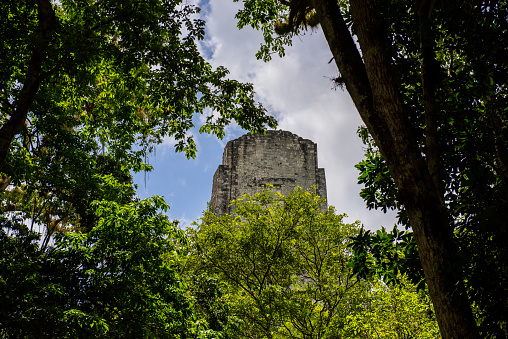 Mayan ruins at Tikal National Park