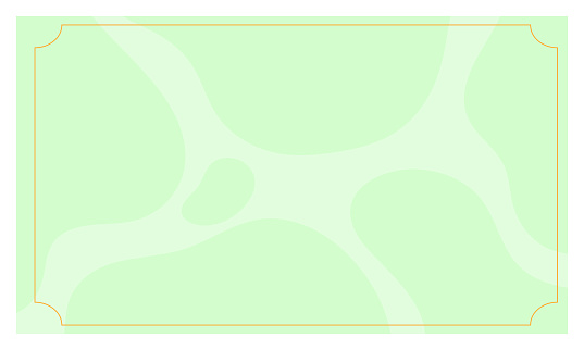 Vector green background with sqaure frame