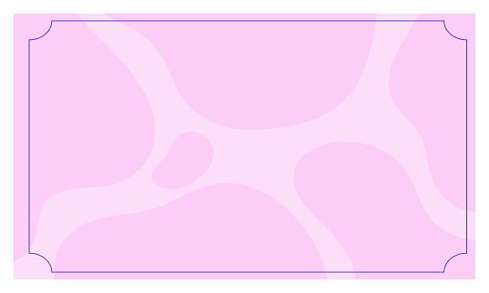 Vector pink background with sqaure frame