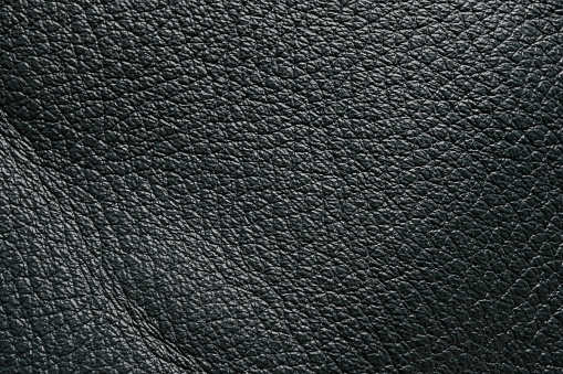 Black Leather Texture Detailed Background