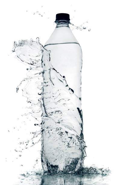 istock Splash of water bottle isolated 2059436024