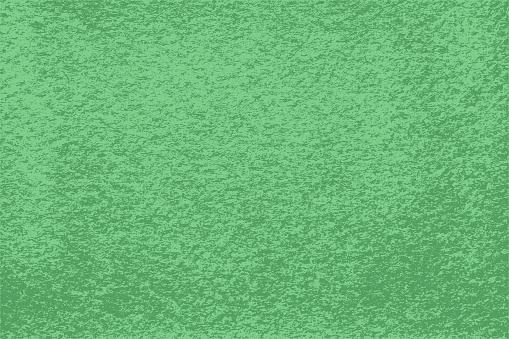 Green monochrome two-tone shabby noisy texture. Rough grainy background for vintage design