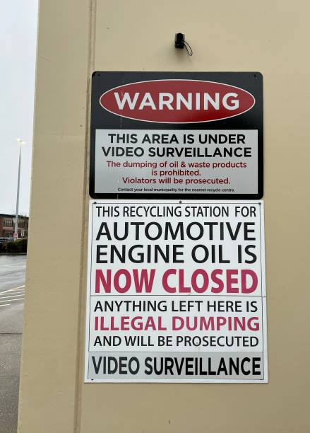 istock No Oil Dumping Sign 2059471850