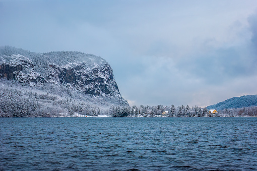 The beauty of Parc national de la Jacques-Cartier in winter.