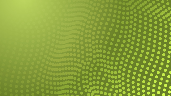 abstract green background with flow dots pattern for modern graphic design decoration