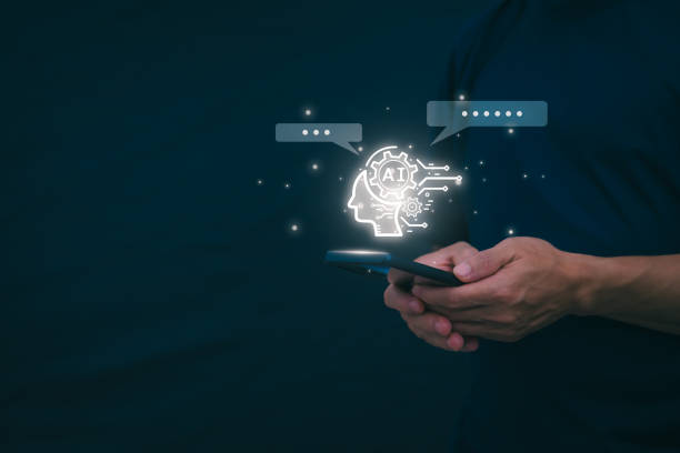 istock The person showing AI technology that connects information to various systems, concepts, management, digital transformation Internet of Things, Big Data and Business Processes, Automated Operations 2059636022