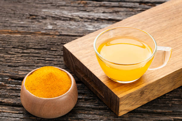 istock Water soluble turmeric in cup - Curcuma longa 2059648640