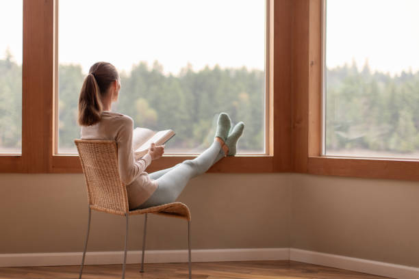 istock Woman relaxing at home. 2059677465
