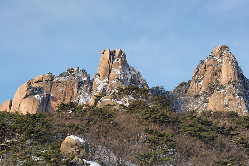 Dobongsan Mountain Peak, Seoul Korea 도봉산