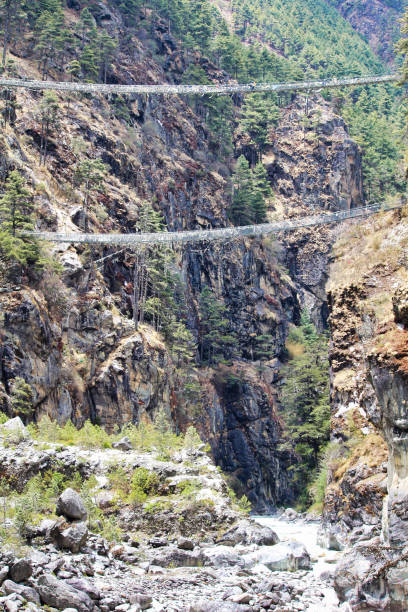 istock Steel Rope Bridges on Everest Base camp trek 2059730781