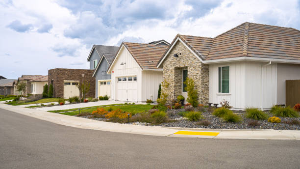 istock Row of single family homes 2059828225