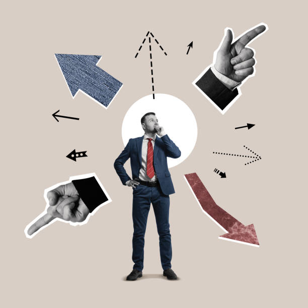 istock Choosing the right business strategy.  Concept. 2059988159