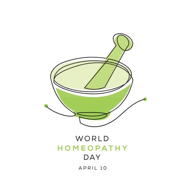 World Homeopathy Day. World Homeopathy Day, held on 10 April. World Homeopathy Day stock illustrations