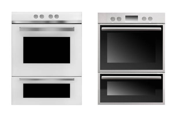 istock Modern gas cookers on white background 2060059747