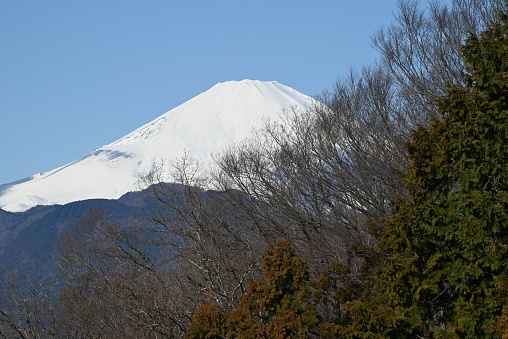 Various scenes of Mt. Fuji. Japan's famous mountain, Mt. Fuji, is a wonderful mountain that shows various expressions depending on the time of day and season.