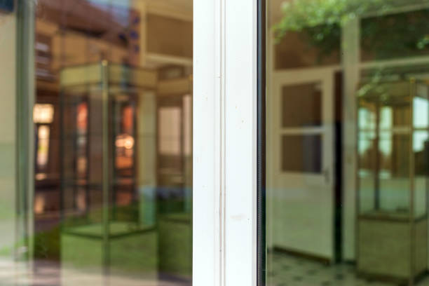 istock House window floor, side wall of house, house design idea.Empty inside. 2060126728