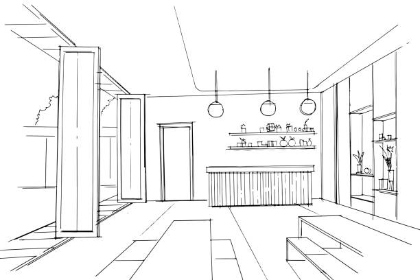 13,300+ Interior Design Blueprints Stock Photos, Pictures & Royalty ...
