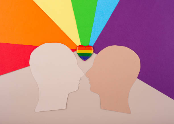 istock Pride month concept with LGBTQ flag 2060148735