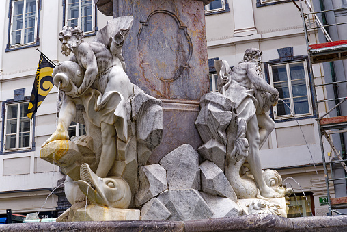 Trevi Fountain Sculptures
