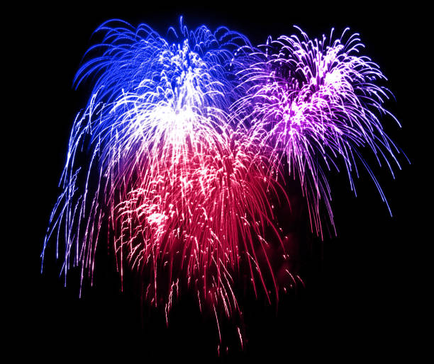 istock Colorful fireworks over dark sky 2060178440