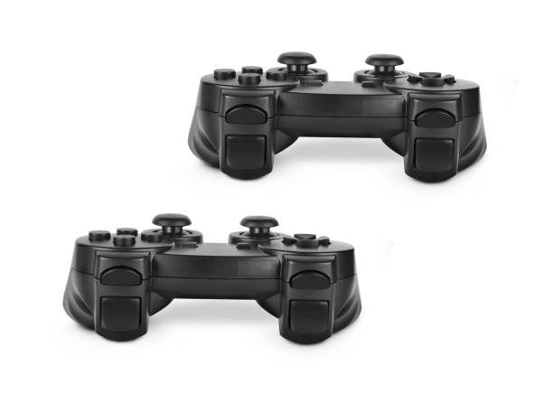 istock black joypads or gamepad isolated on white 2060178975