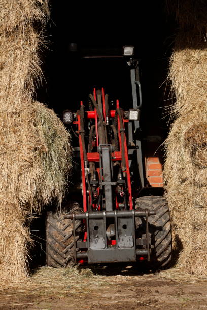 istock Straw bales with a tractor, Lower Saxony, Germany 2060267180