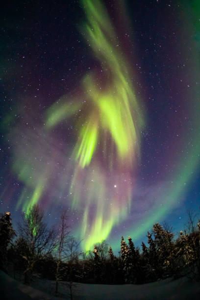 istock Northern Lights in Yellow Knife, Canada. 2060297893