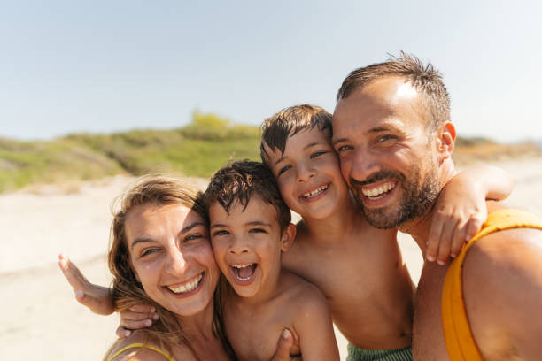 istock Summer family portrait 2060298497