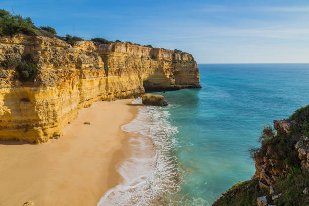 istock beach of Praia da Marinha 2060304028