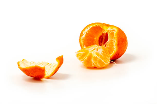 istock Tangerine or clementine on white background 2060351071