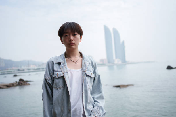 istock Young traveler standing at the beach 2060355849