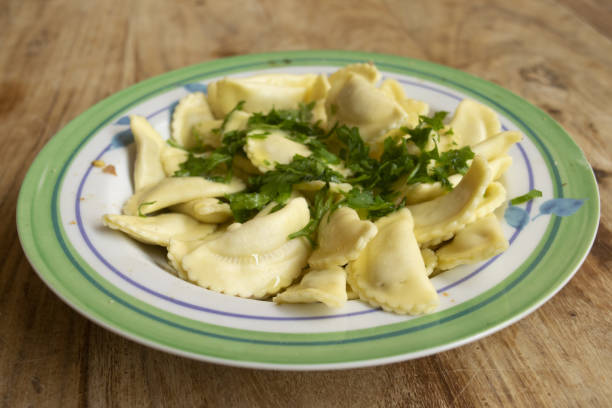istock meat ravioli with butter and parsley 2060416654