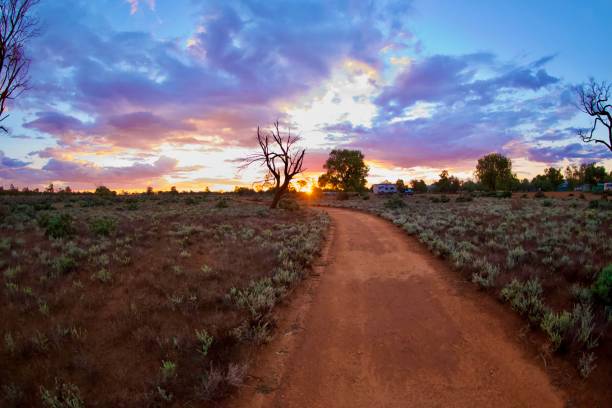 istock Desert sunset Mungo National Park 2060427870
