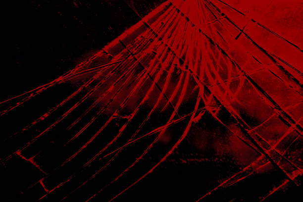 istock red cracks texture of broken mirror, glass, Horror and Thriller Themes, emergency response to Crime Scenes and Forensic Investigations, friday 13th, visual storytelling 2060487510