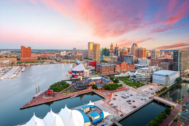 istock Baltimore, Maryland, USA Skyline over the Inner Harbor 2060525568