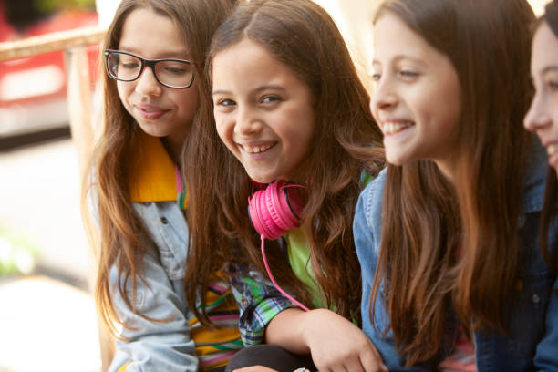 istock Girls smiling and having fun 2060565975