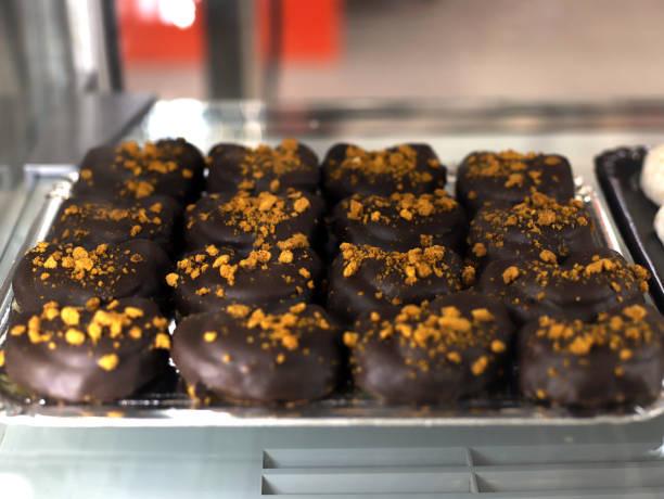 istock chocolate pastries and cakes with cookie shavings 2060596999