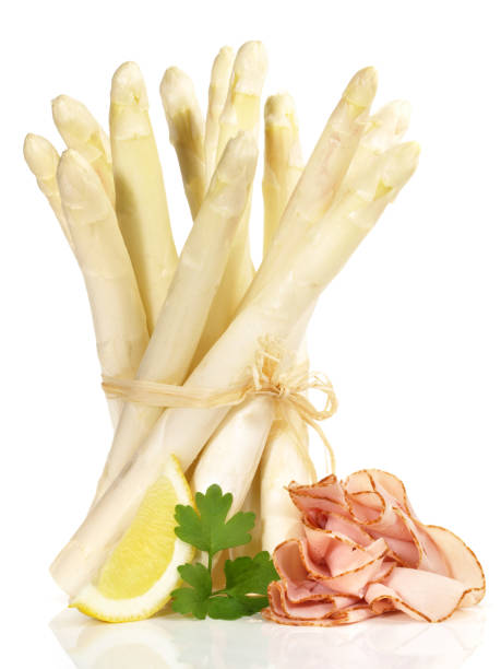 istock White Asparagus Ham and with Ingredients - Isolated 2060651586