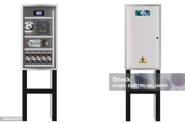 Computer Panel Vector Image Control Panel Production Control Panel And Control Of Computer Devices ...