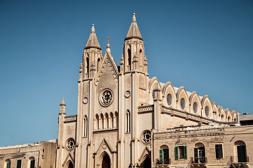 The Towers Of Carmelite Church of Balluta, Malta