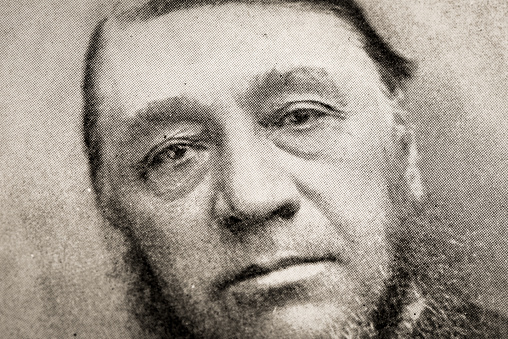 Antique photograph: Paul Kruger, President of South Africa