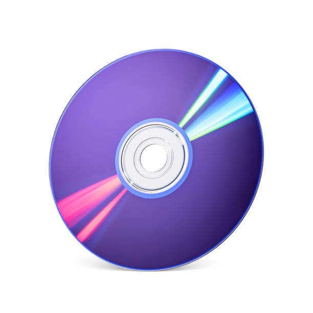 istock DVD-R writable disk for music, video, movie or data storage isolated on white. 2060753887