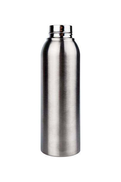istock Stainless bottle isolated on white background. 2060755319