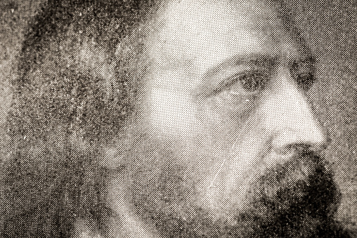 Antique photograph: Tennyson