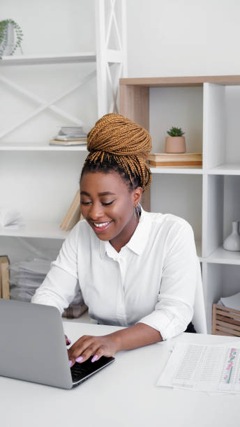 istock Laptop freelance online work successful woman 2060757818