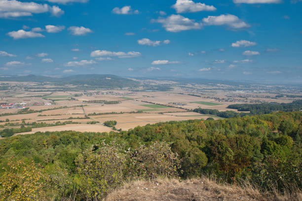 summer landscape in franconia germany