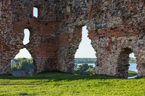 The castle of the Livonian Order was built in the 14th century, destroyed in the 17th century and then not restored