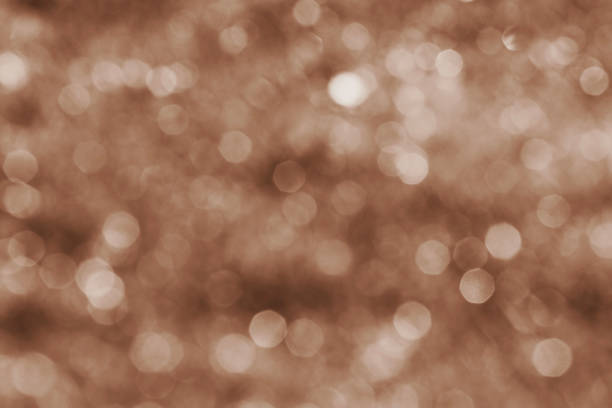 Soft delicate glitter dots in peach color